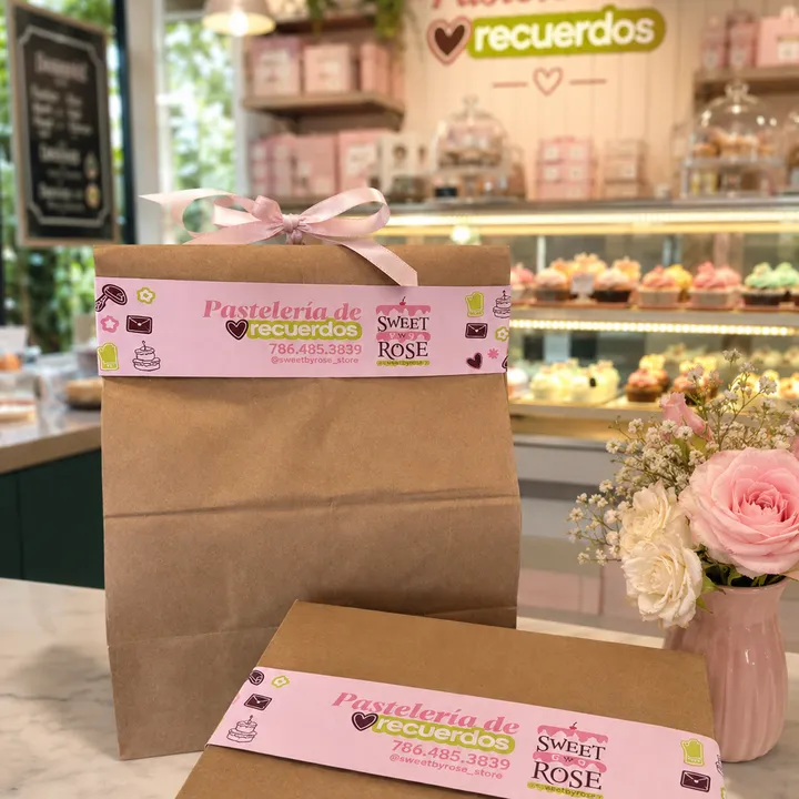 Sweet Rose Labels